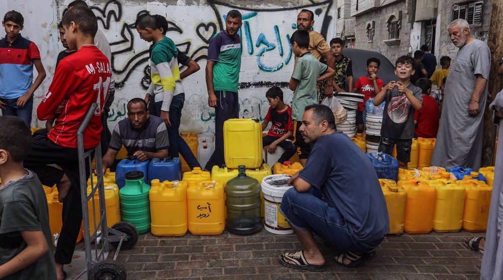 Displaced Gazans struggle to find clean water amid Ramadan