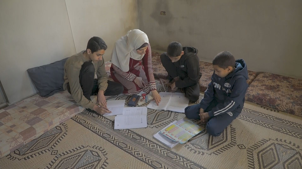 Palestinian widow raises three kids in Gaza as her husband killed by Israel