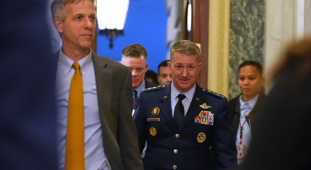 Trump denies rift with top officer over potential Iran aggression