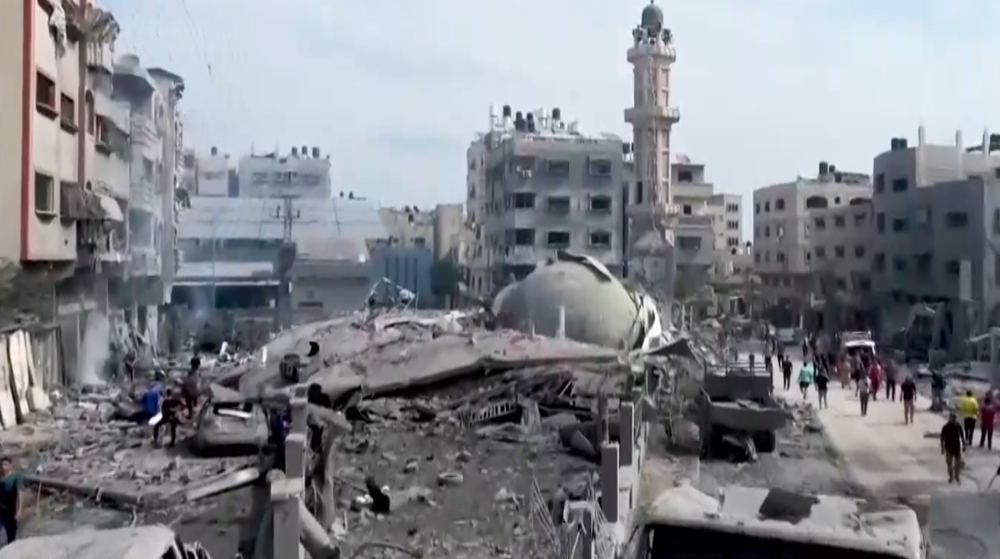 Rising from the Rubble: Worshippers return to Gaza’s Great Omari Mosque