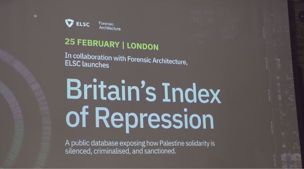 New database documents systematic repression of Palestine solidarity in UK