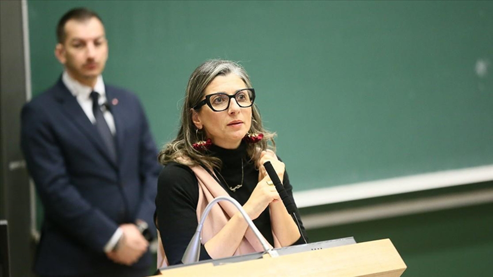 Francesca Albanese soutenue par des élus européens