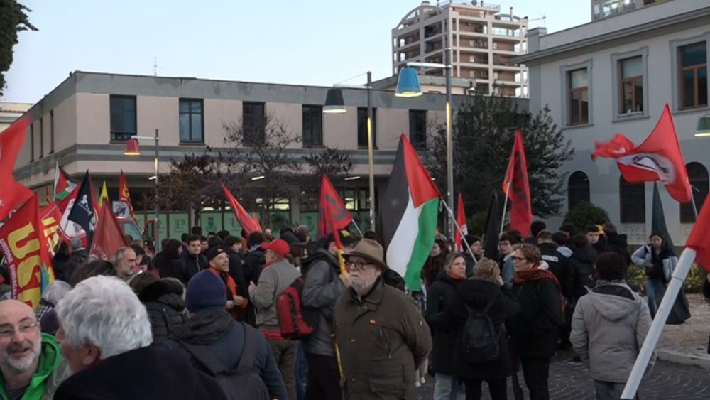 Dockworkers from across Europe, Mediterranean strike against wars, arms flow to Israel