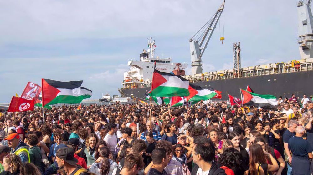 Les dockers de Méditerranée font la grève en solidarité avec Gaza