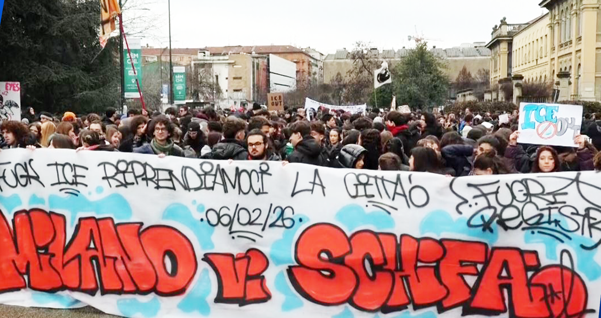 Protests in Italy over US, Israel operatives as winter olympics get under way