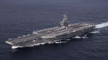 IRGC strikes USS Abraham Lincoln aircraft carrier with volley of ballistic missiles