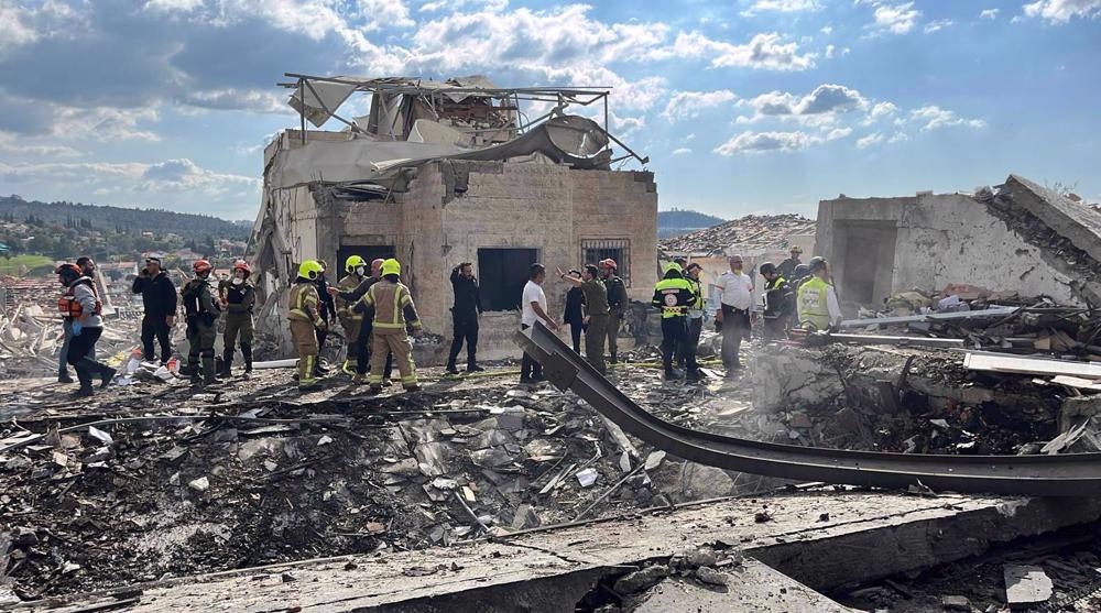 IRGC launches largest barrage of missile strikes at Israeli occupied territories