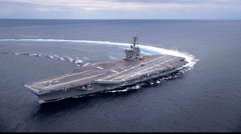 IRGC Navy’s strike damages US aircraft carrier Abraham Lincoln