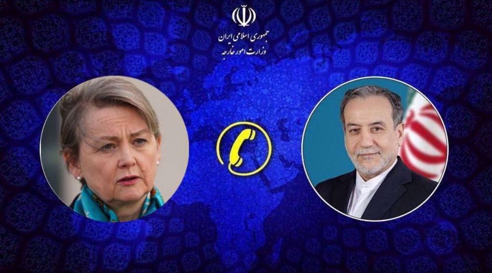 Iran FM warns UK counterpart over support for US-Israeli aggression  