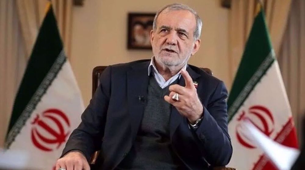 Iran will respond to Trump’s ‘delirious threats’ on battlefield: Pezeshkian 