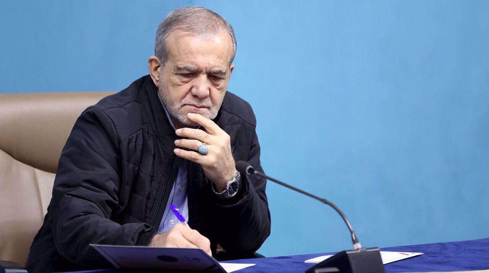 Pezeshkian: American people angry about ‘Israel First’