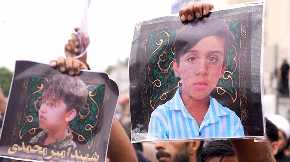 Trump's ‘peace through strength' stained with blood of innocent kids: Larijani