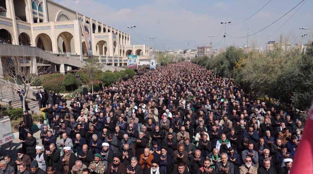 Massive nationwide rallies condemn US-Israeli aggression against Iran