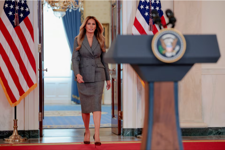 Melania Trump’s Epstein denial stuns US as White House seeks war distract