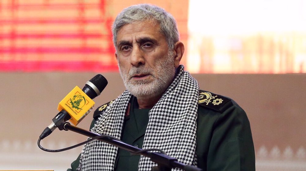 Axis of Resistance stronger than ever: IRGC Quds Force cmdr.
