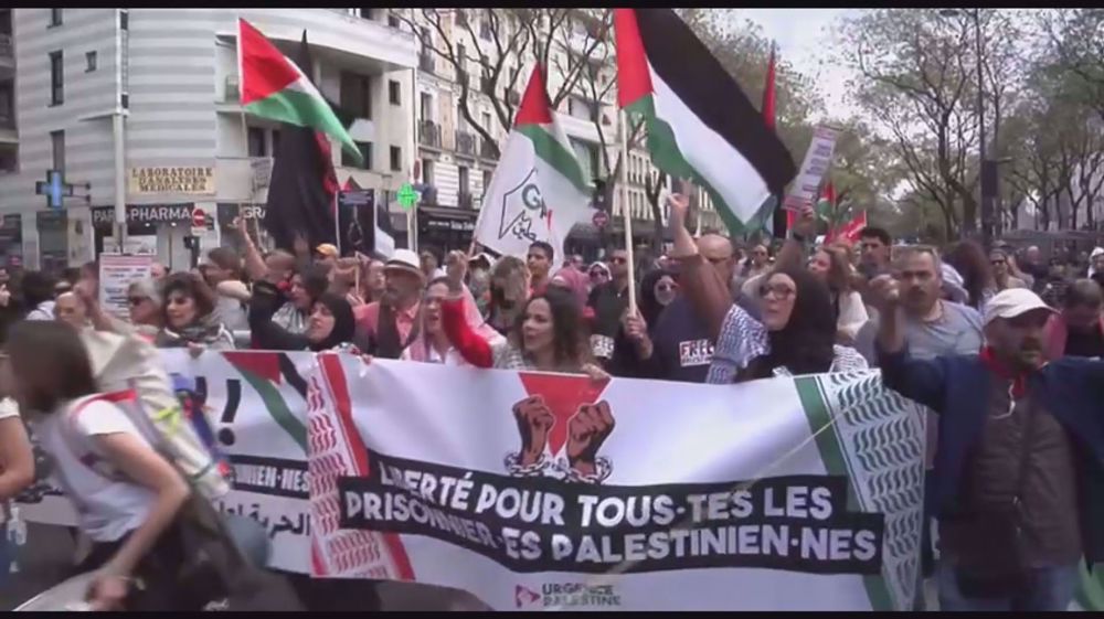 Protest held in Paris against Israel’s ‘death penalty’ law for Palestinians