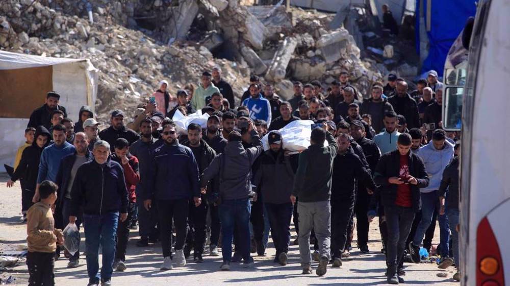 Israeli attacks on Gaza kill seven as 2,400 ceasefire violations recorded 