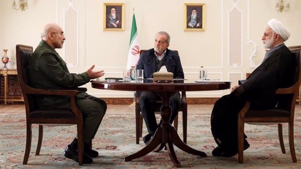 Collective slap: Heads of Iran’s three state branches strike back at Trump