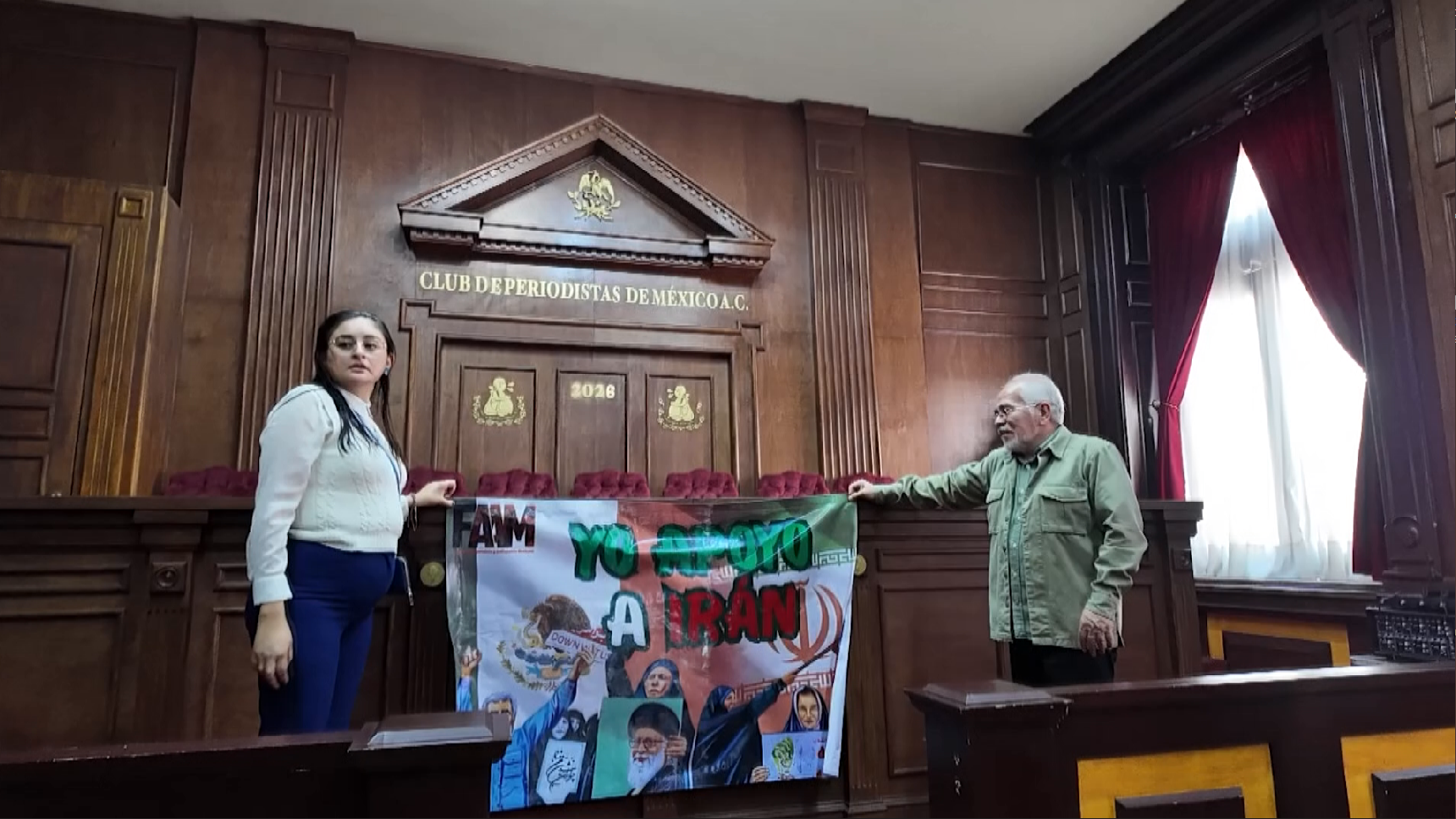 Activists launch ‘I support Iran’ campaign in Mexico  