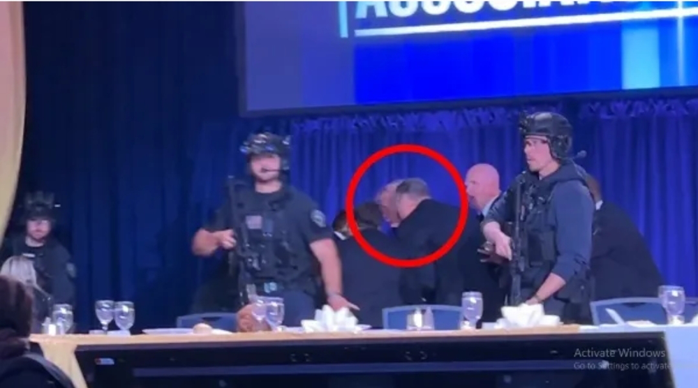 Trump evacuated after shooting at White House Correspondents’ Dinner