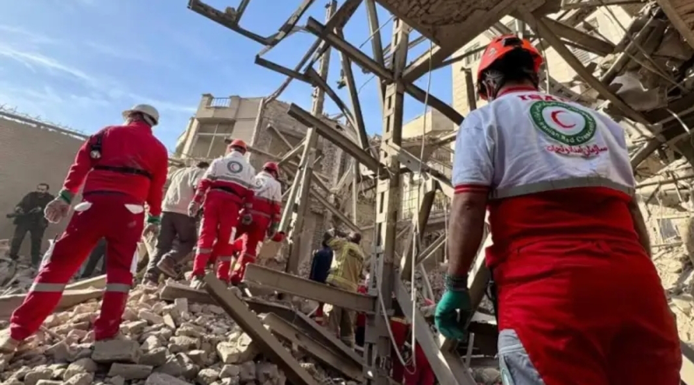 7,125 Iranians rescued alive from beneath rubble during US-Israeli aggression: IRSC