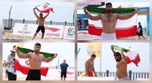 Perfect four: Iranian beach wrestling quartet sweeps gold in 2026 Sanya