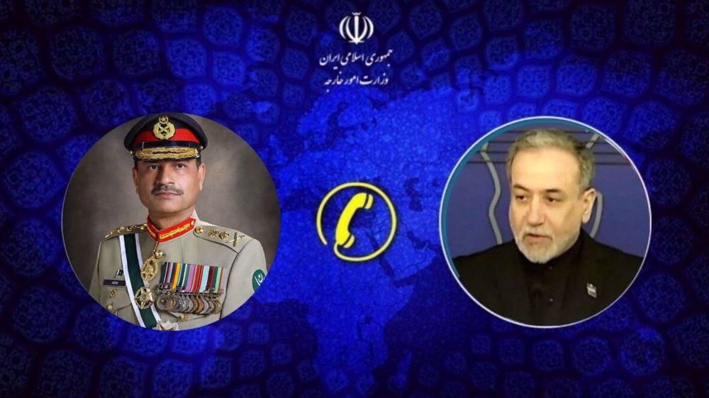 Iran’s FM discusses Israel’s ceasefire violations with Pakistan’s army chief