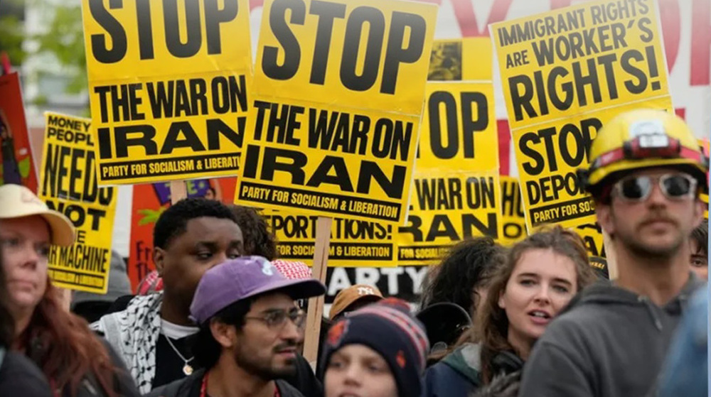 Calls to end war on Iran dominate US May Day rallies