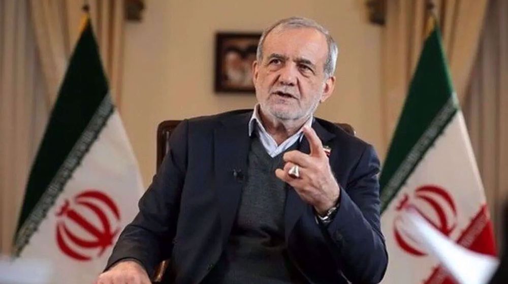 Pezeshkian vows talks with US 'not surrender' but defense of national interests