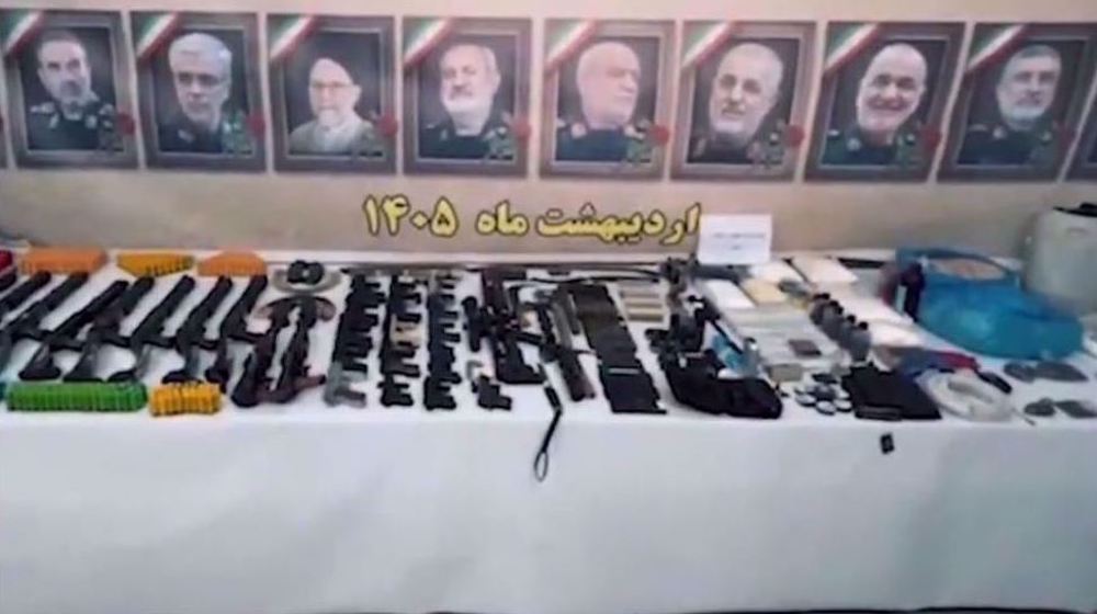 Le CGRI démantèle des réseaux de trafic d'armes liés au régime israélien
