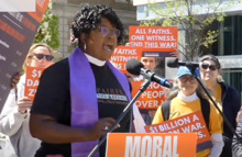 Faith leaders hold ‘Moral Monday’ rally in Washington to decry Trump's 'unholy war’ in West Asia