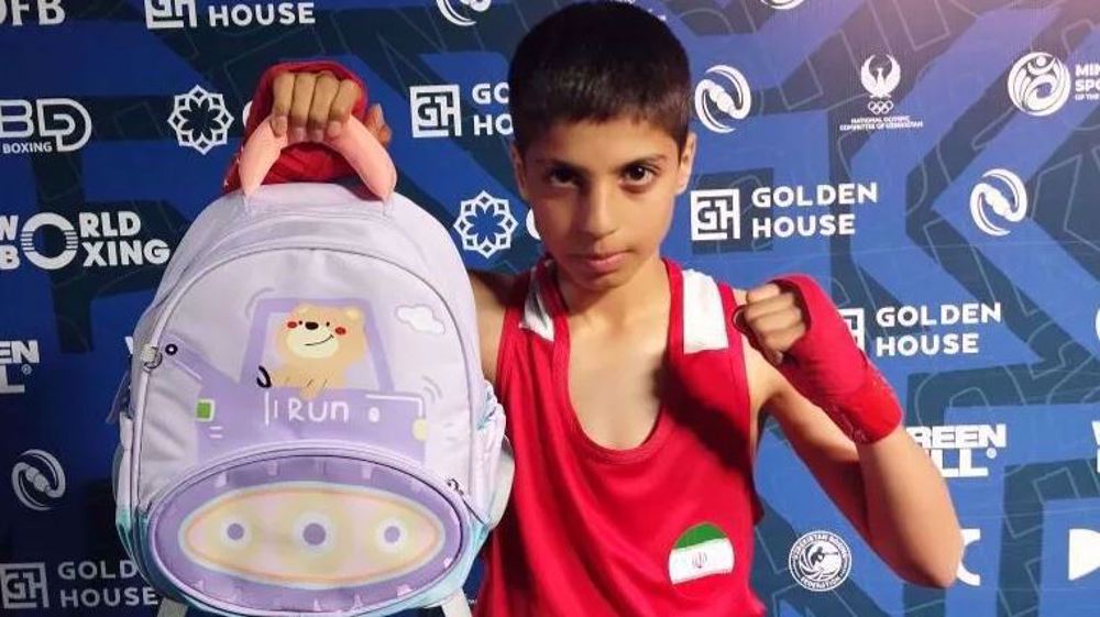 Iran’s Pishevar claims Asian U15 boxing gold, honors Minab children 