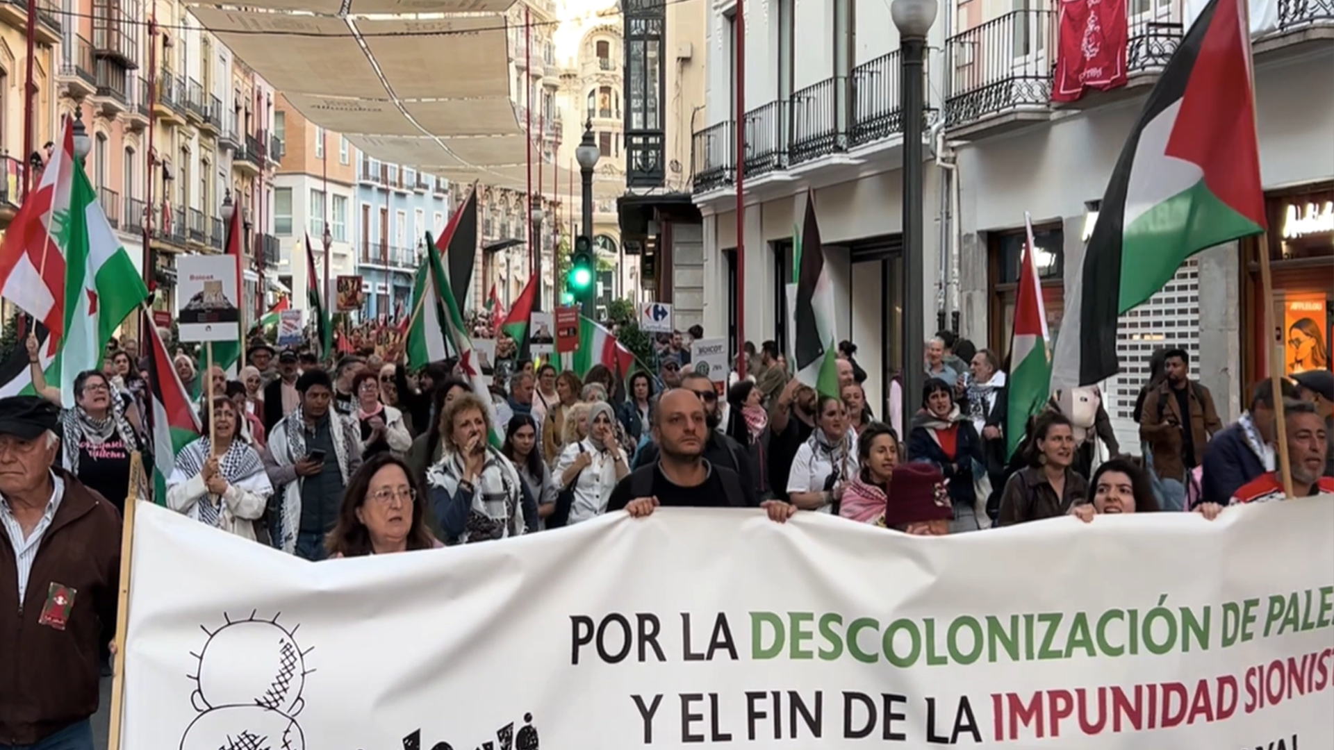 Granada hosts Nakba demonstration amid solidarity with Palestine
