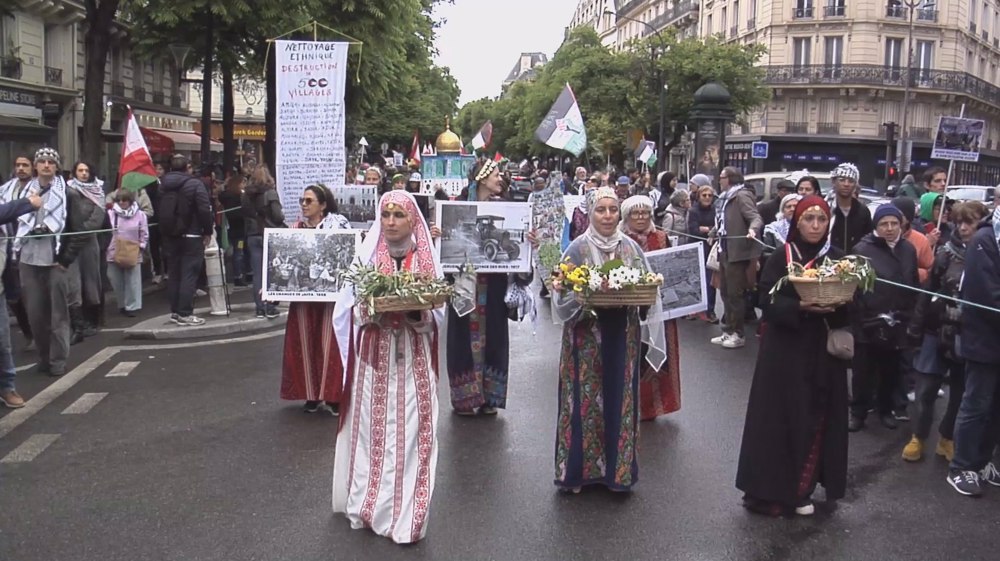 Pro-Palestine rally held in Paris on occasion of Nakba