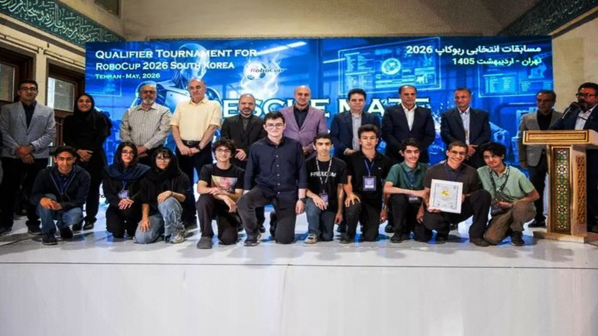 Tehran RoboCup: Iranian students shine despite imposed war