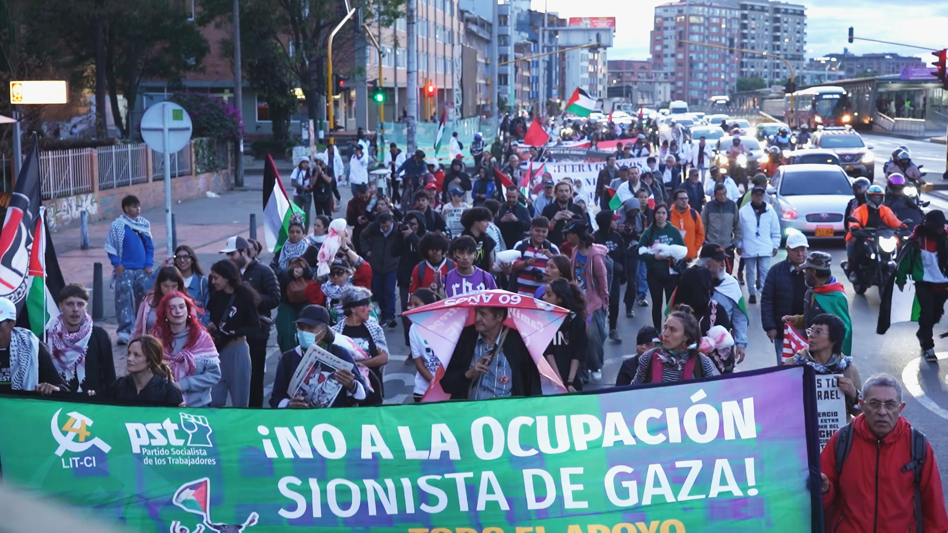 Colombians mark Nakba Day by holding rally in Bogota 