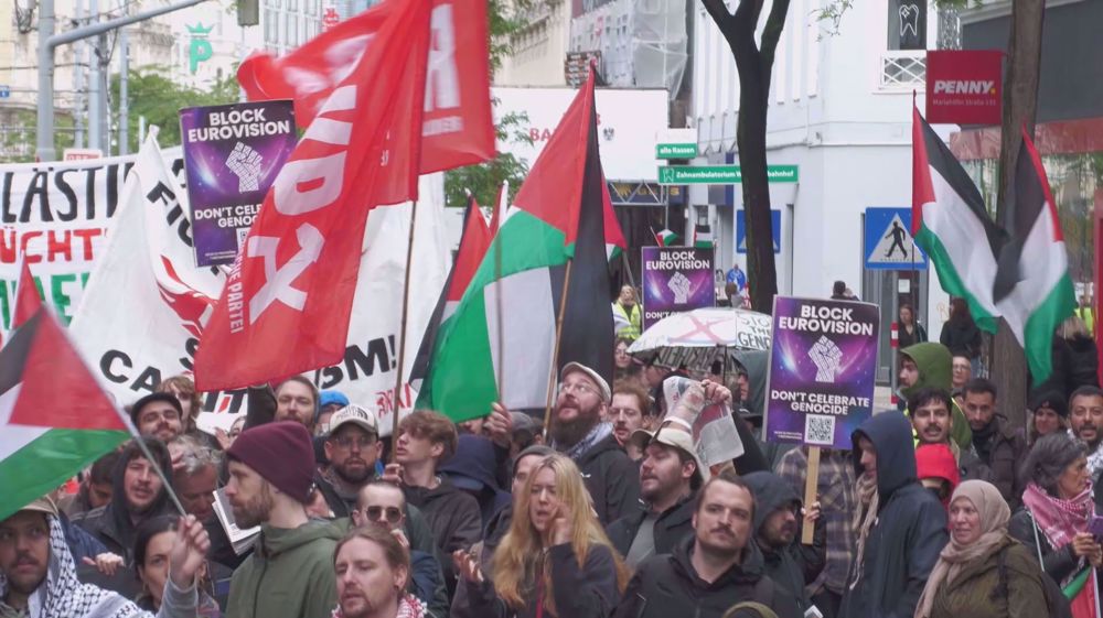 Vienna march against Israel's inclusion in Eurovision