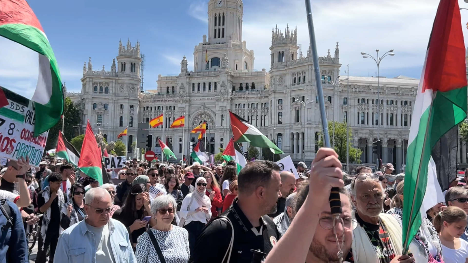 Madrid protesters mark 78th Nakba anniversary