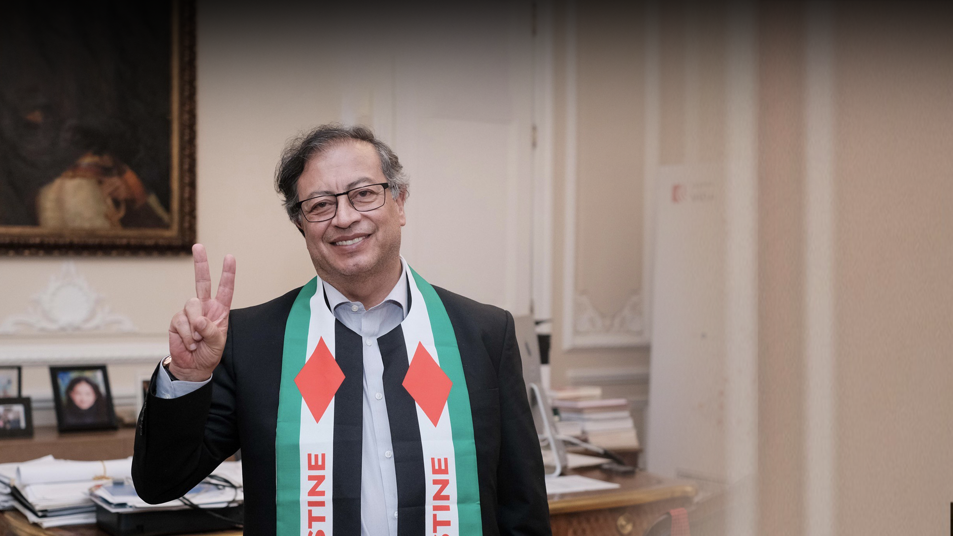 Colombian President Petro declares support for Palestine 