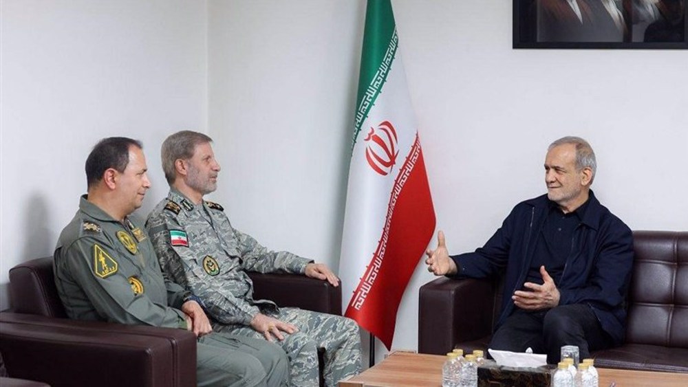 President Pezeshkian: Government stands fully with Armed Forces 
