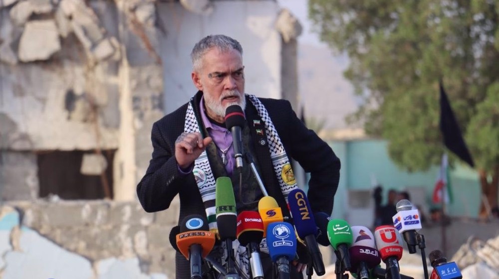 US veteran shames America at site of Minab school massacre 
