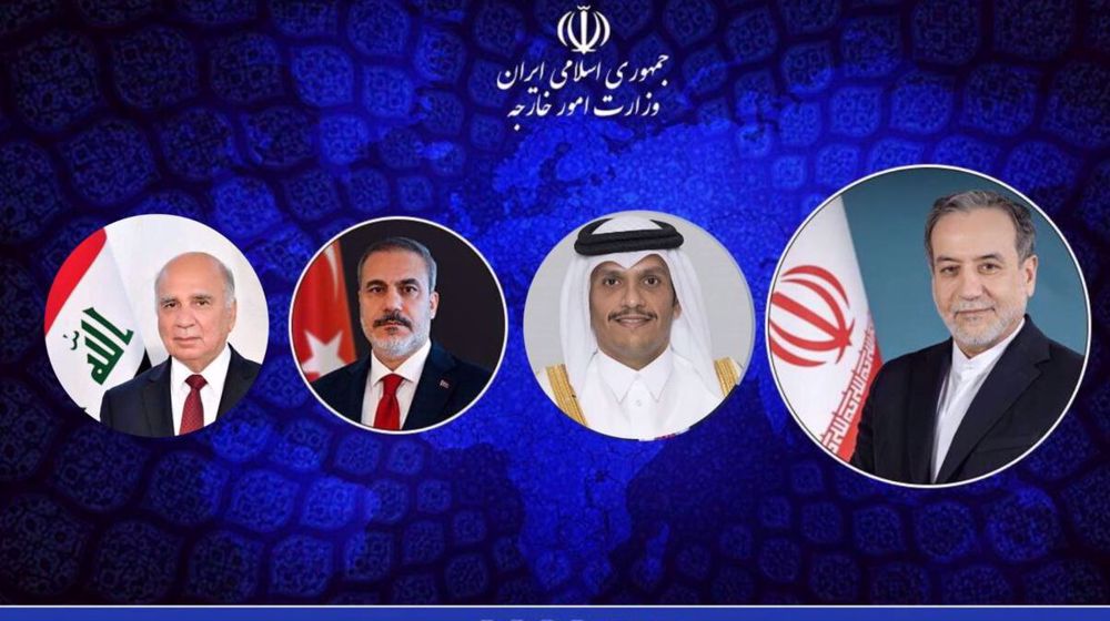 Iran FM discusses regional issues, US talks with counterparts
