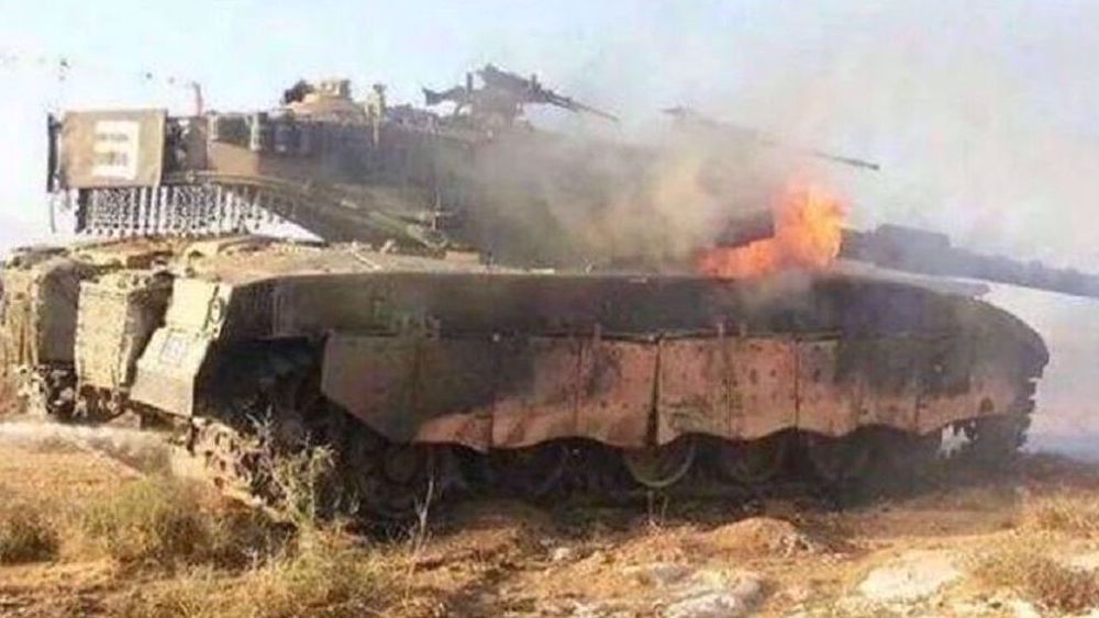 Sud-Liban : deux chars Merkava israéliens détruits par le Hezbollah 