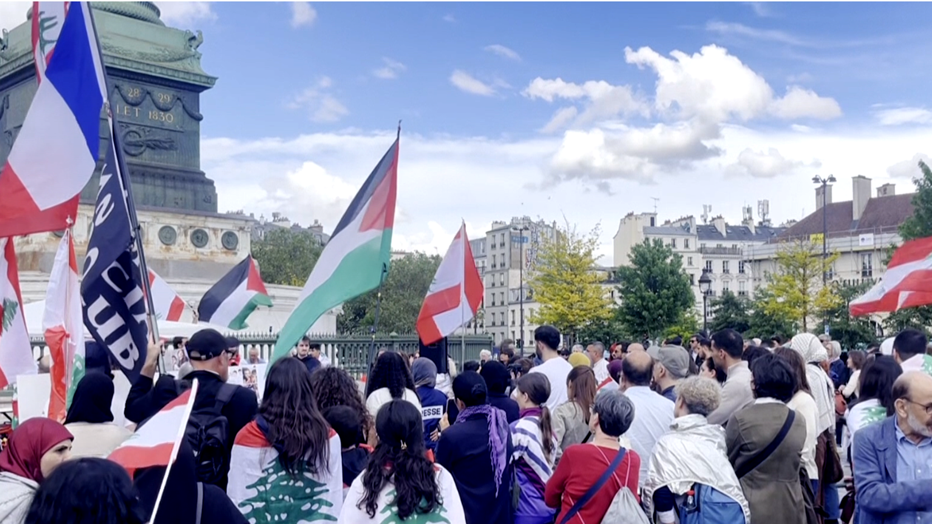 Paris rally honors slain Lebanese journalists