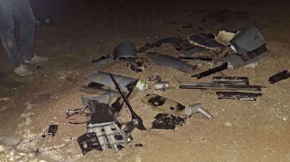 Iran Army downs intruding Orbiter drone over Qeshm Island 