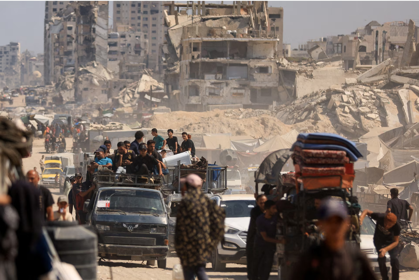 Israel’s new evacuation orders force Gaza City families from their homes