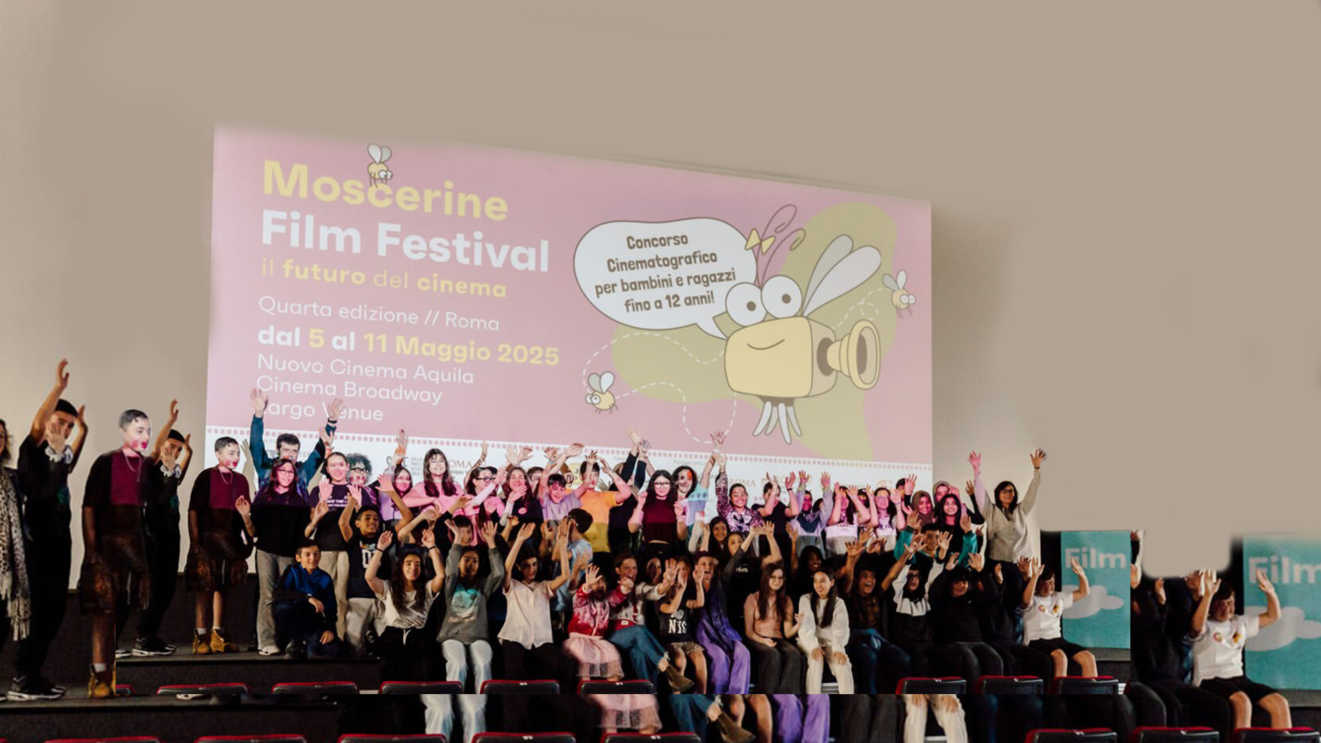  Moscerine Film Festival in Rome showcases short films by Gaza children