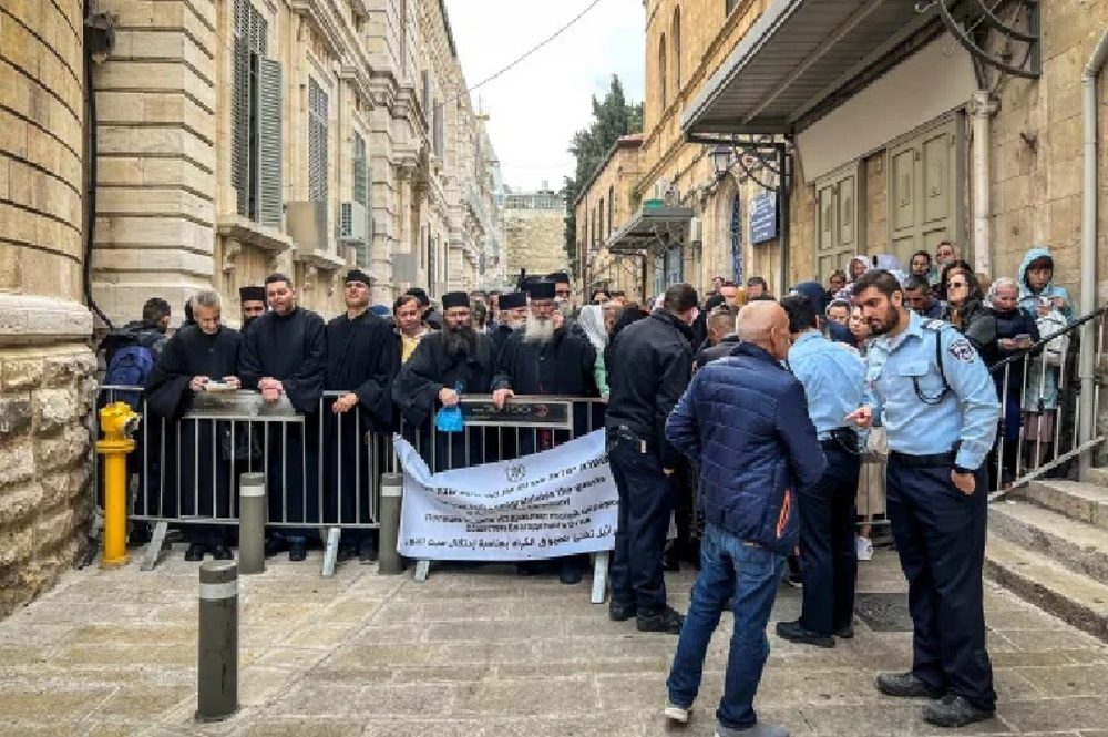 Americans protest persecution of Christians in Israel