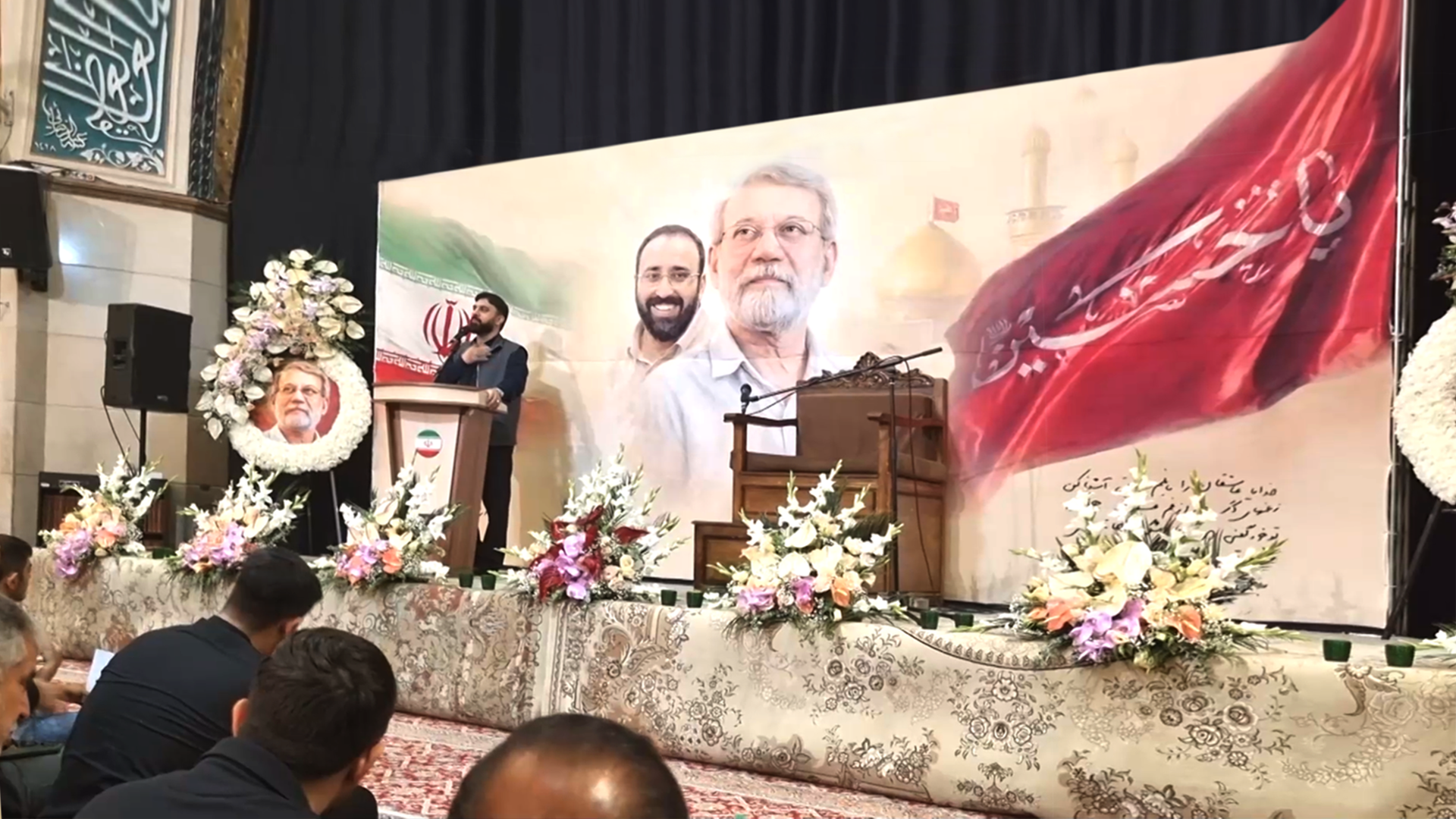 Memorial ceremony held for Iran's martyred security chief Ali Larijani