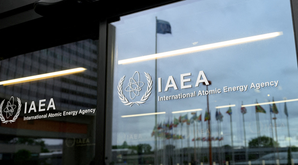 The IAEA logo 